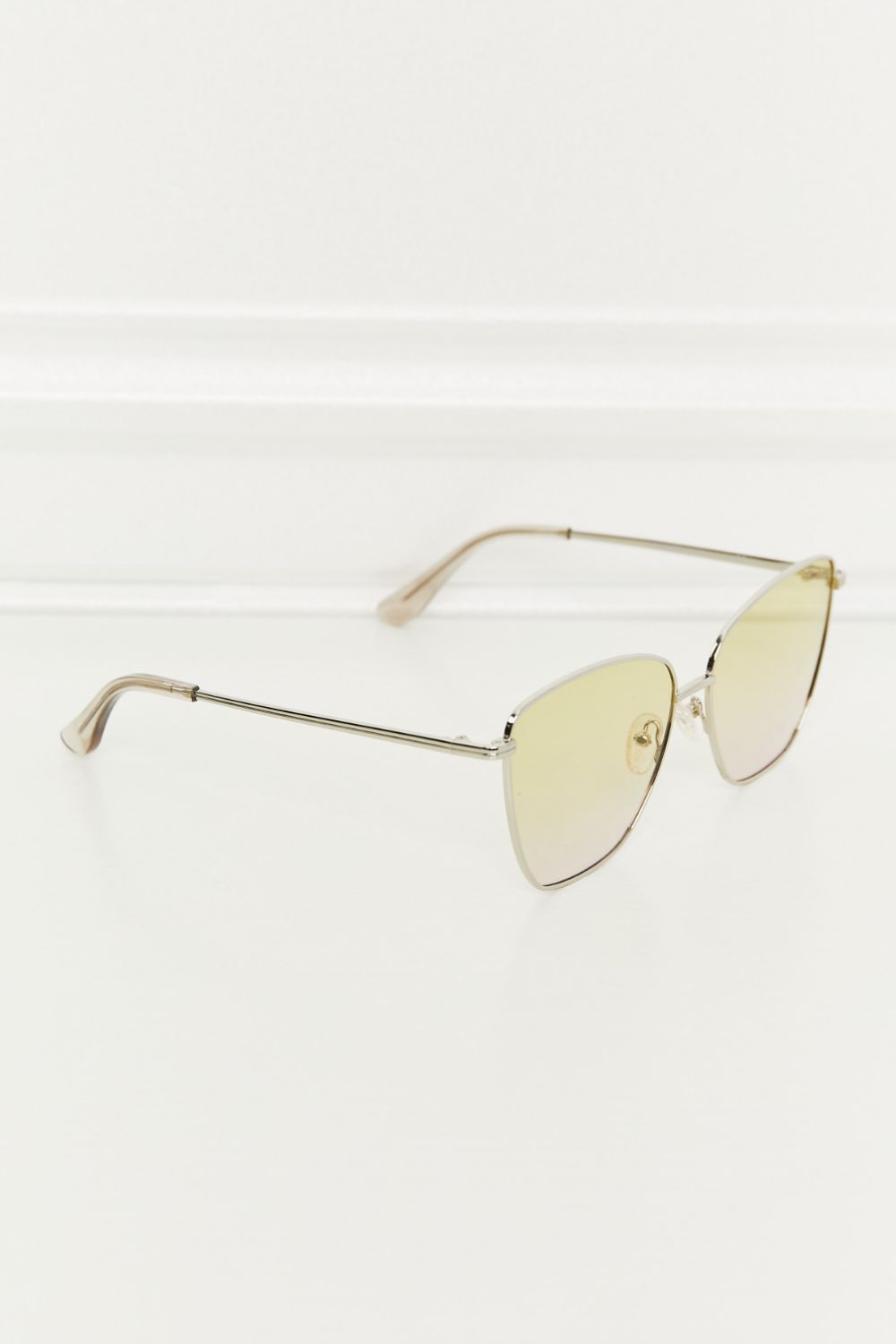 Metal Frame Full Rim Sunglasses - Carly Joann's Closet