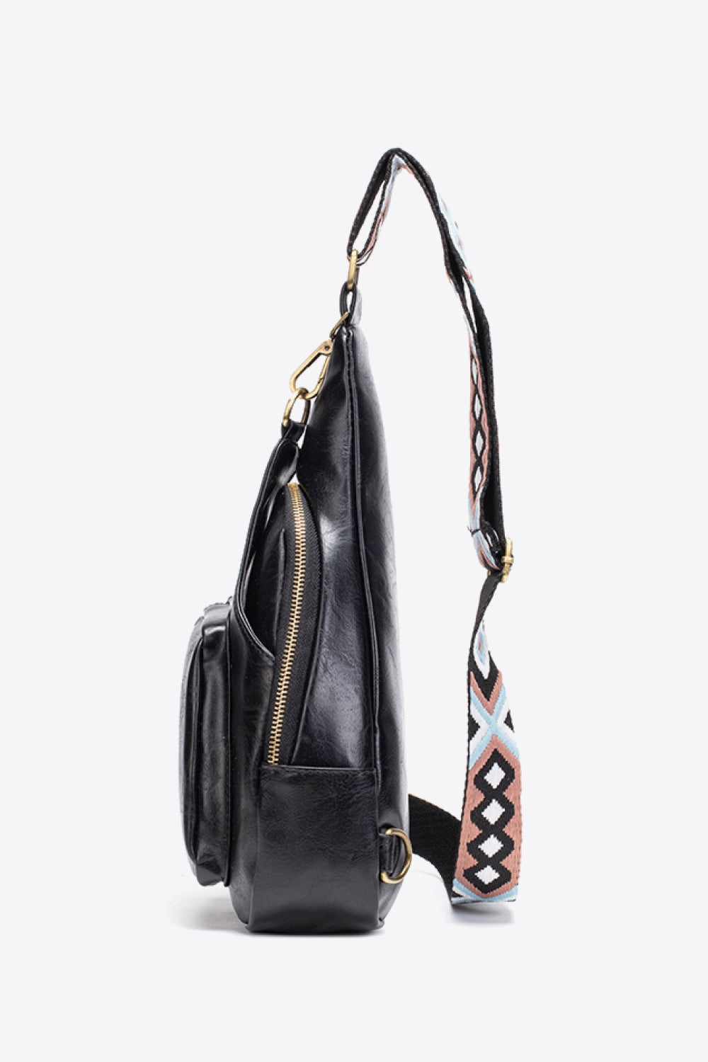 All The Feels PU Leather Sling Bag - Carly Joann's Closet