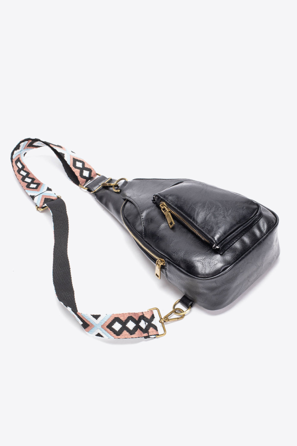 All The Feels PU Leather Sling Bag - Carly Joann's Closet