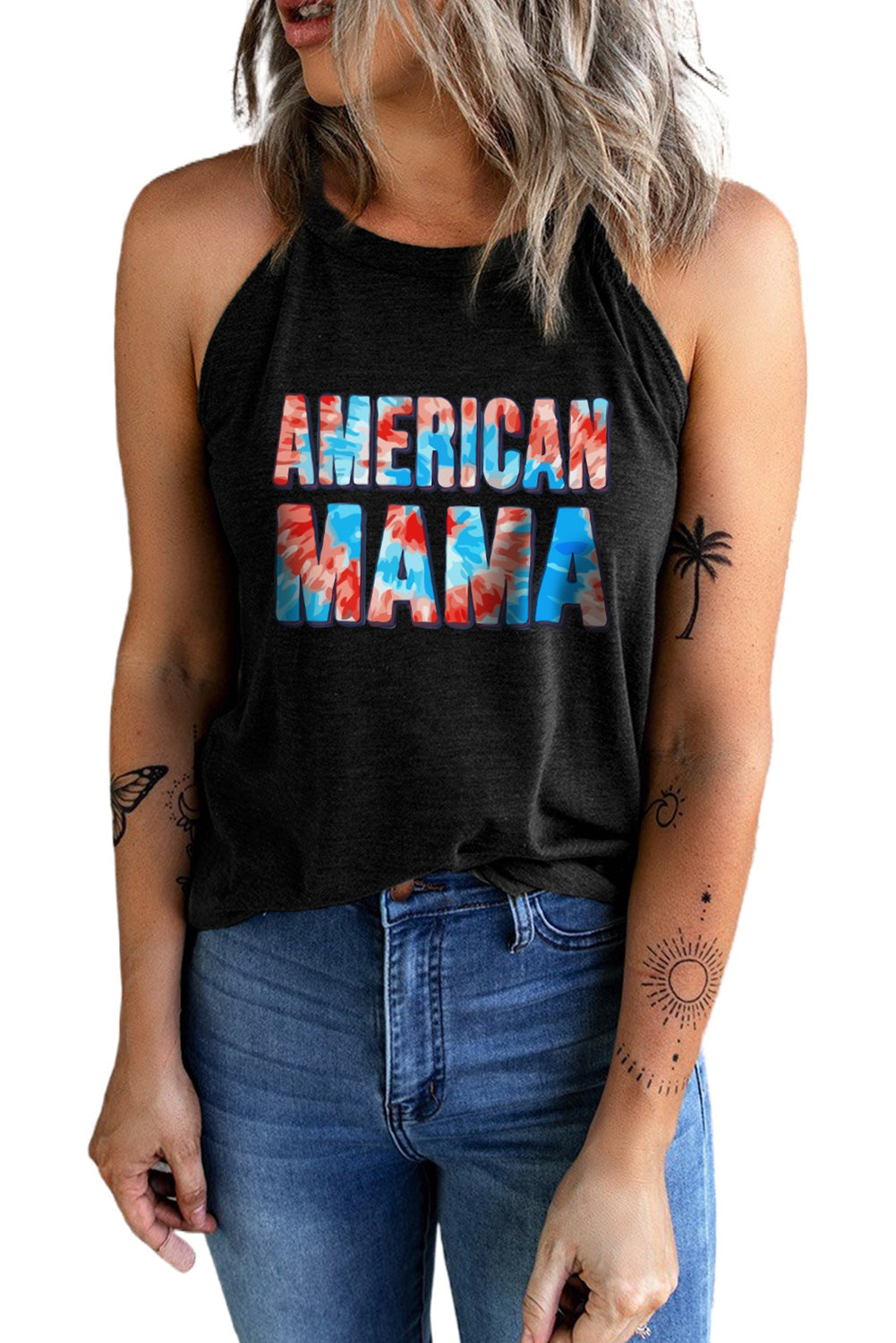 AMERICAN MAMA Graphic Tank - Carly Joann's Closet