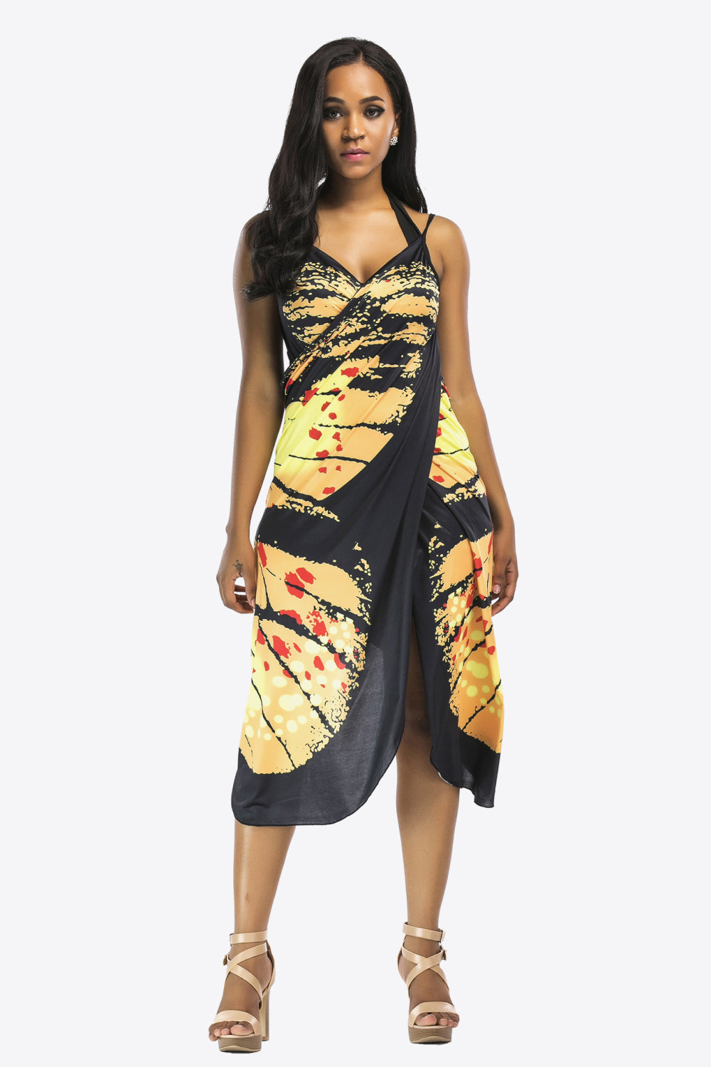 Butterfly Spaghetti Strap Cover Up - Carly Joann's Closet