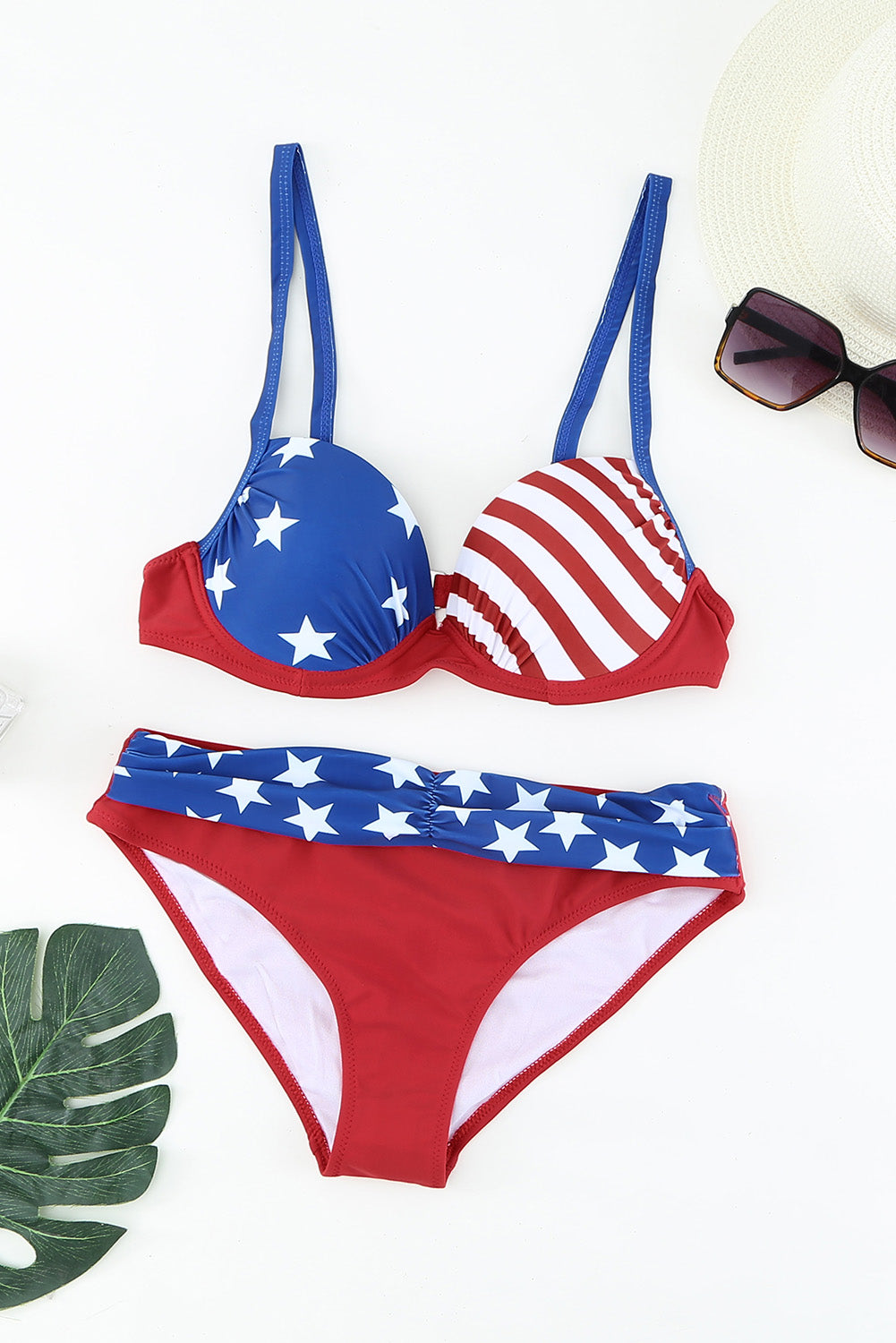 Ruched Bikini Set - Carly Joann's Closet