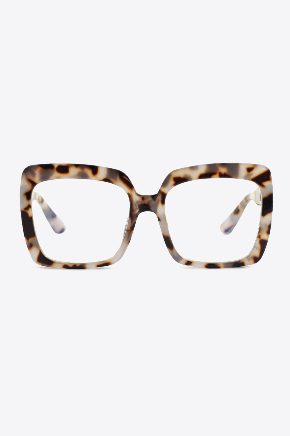 Tortoiseshell Full Rim Square Sunglasses - Carly Joann's Closet