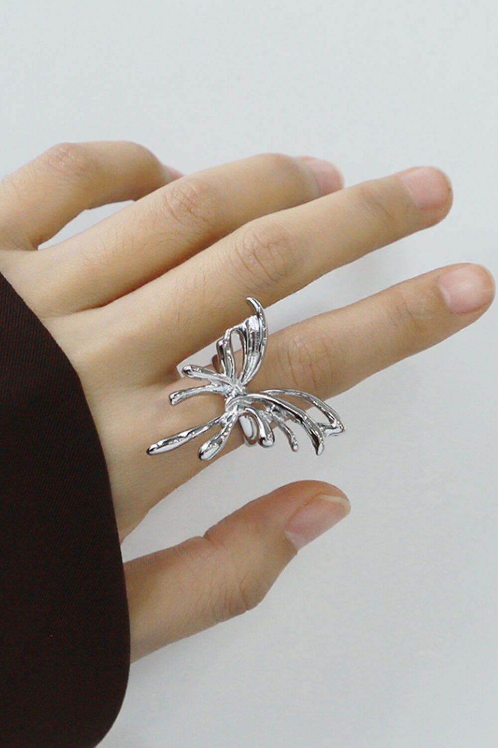 Zinc Alloy Butterfly Ring - Carly Joann's Closet