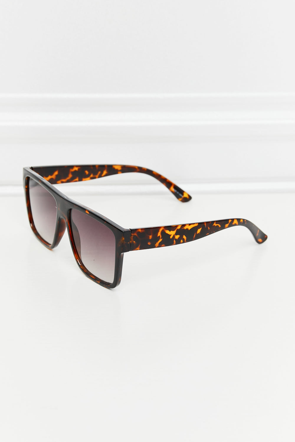 Tortoiseshell Square Full Rim Sunglasses - Carly Joann's Closet