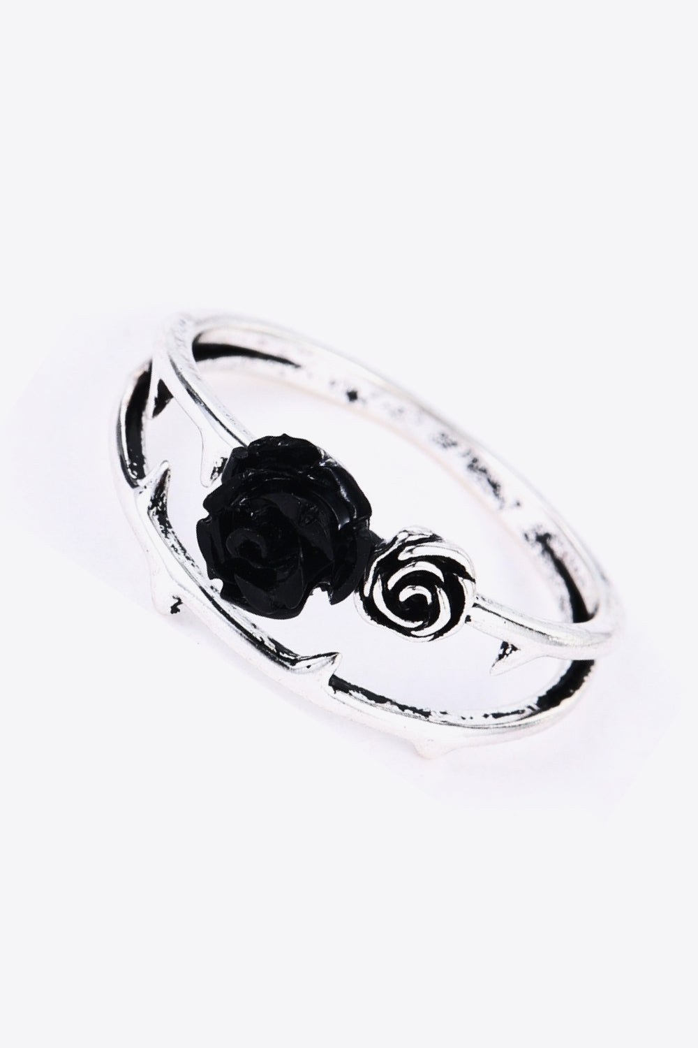 Rose Zinc Alloy Ring - Carly Joann's Closet