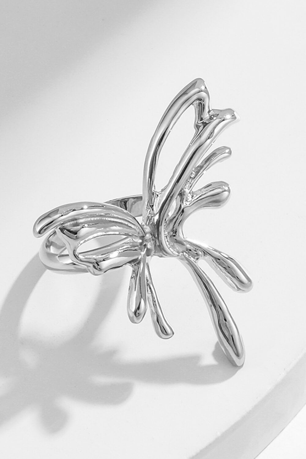 Zinc Alloy Butterfly Ring - Carly Joann's Closet