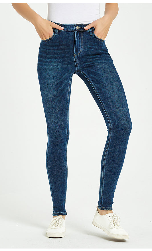 Full Size Mid-Rise Waist Skinny Jeans - Carly Joann's Closet