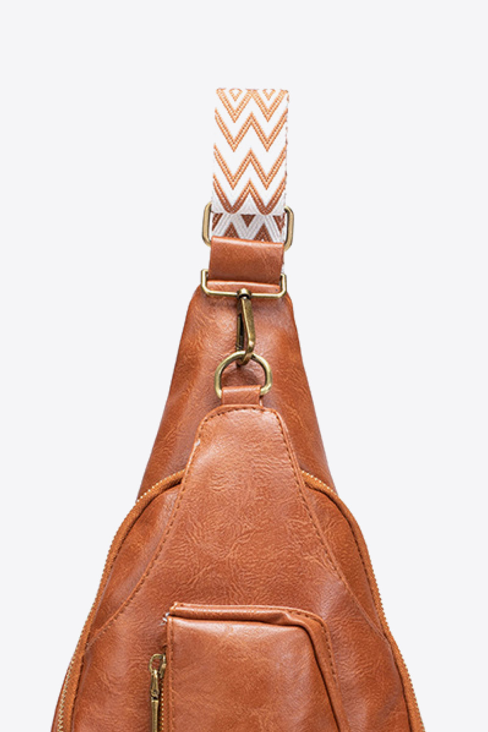 All The Feels PU Leather Sling Bag - Carly Joann's Closet