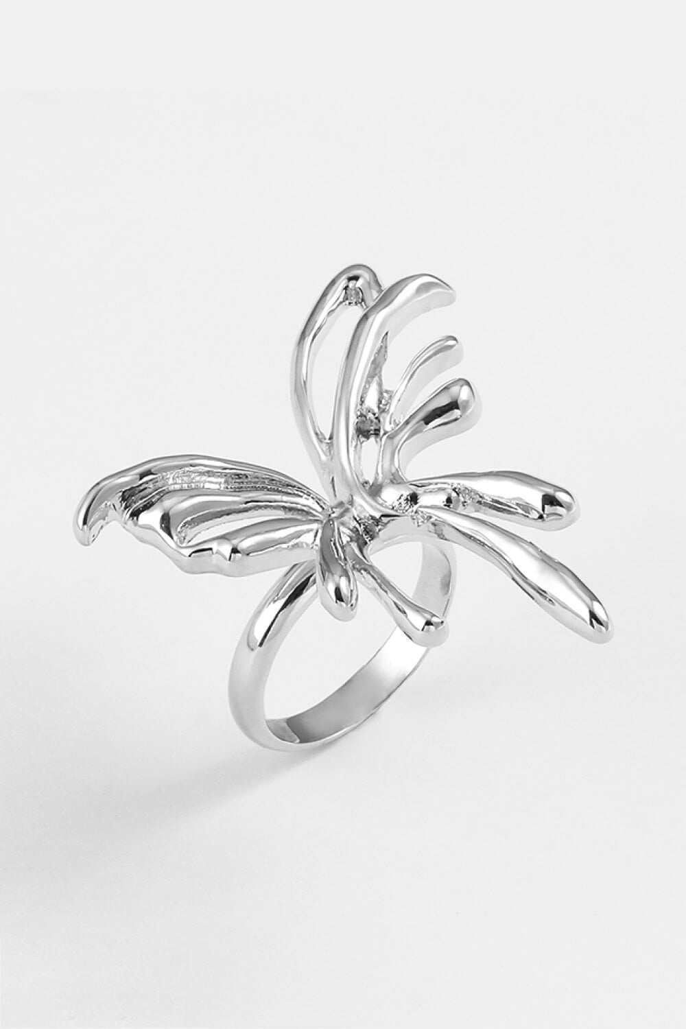 Zinc Alloy Butterfly Ring - Carly Joann's Closet