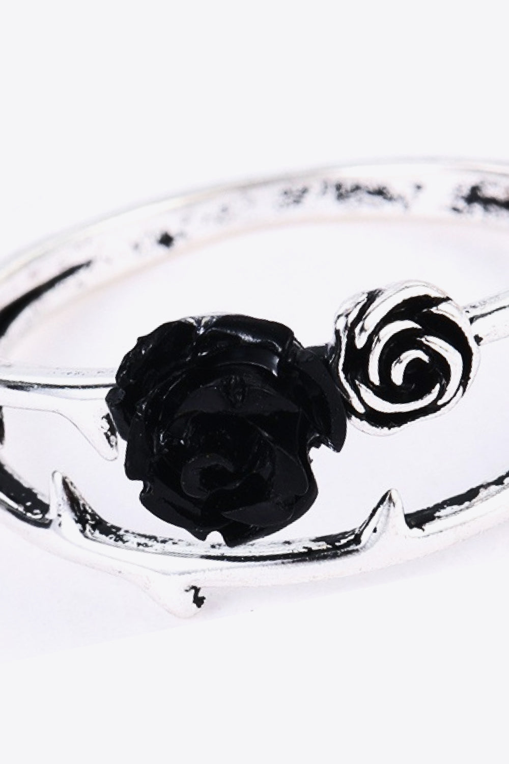 Rose Zinc Alloy Ring - Carly Joann's Closet