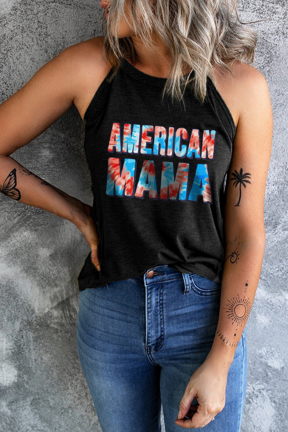 AMERICAN MAMA Graphic Tank - Carly Joann's Closet