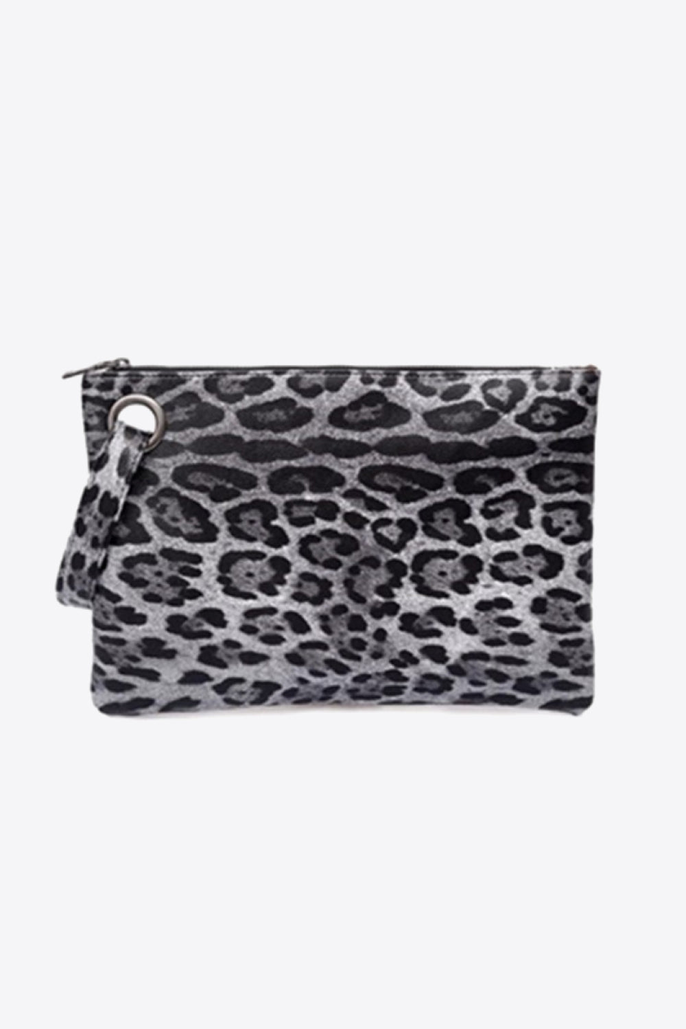 Leopard PU Leather Clutch - Carly Joann's Closet