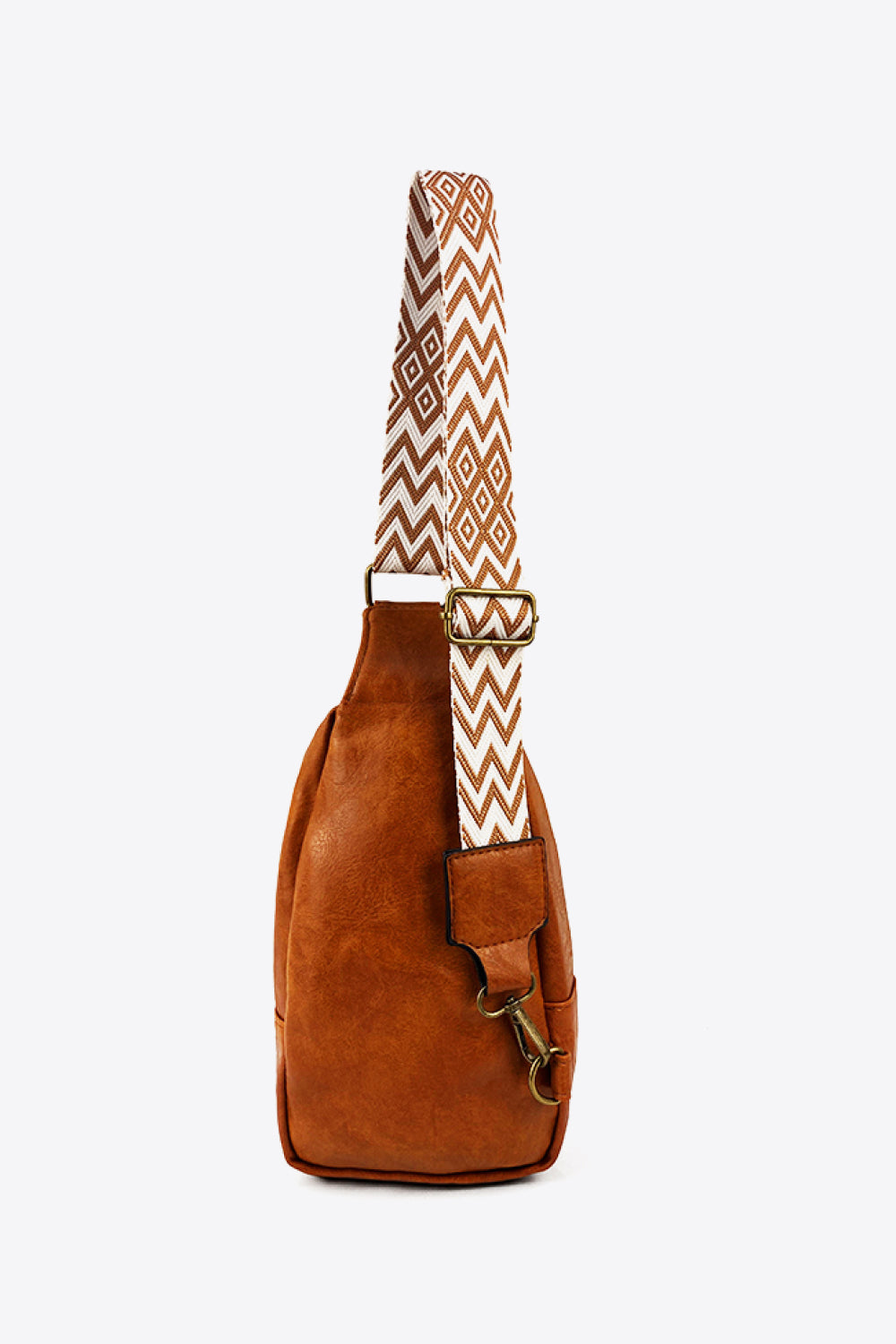 Adjustable Strap PU Leather Sling Bag - Carly Joann's Closet