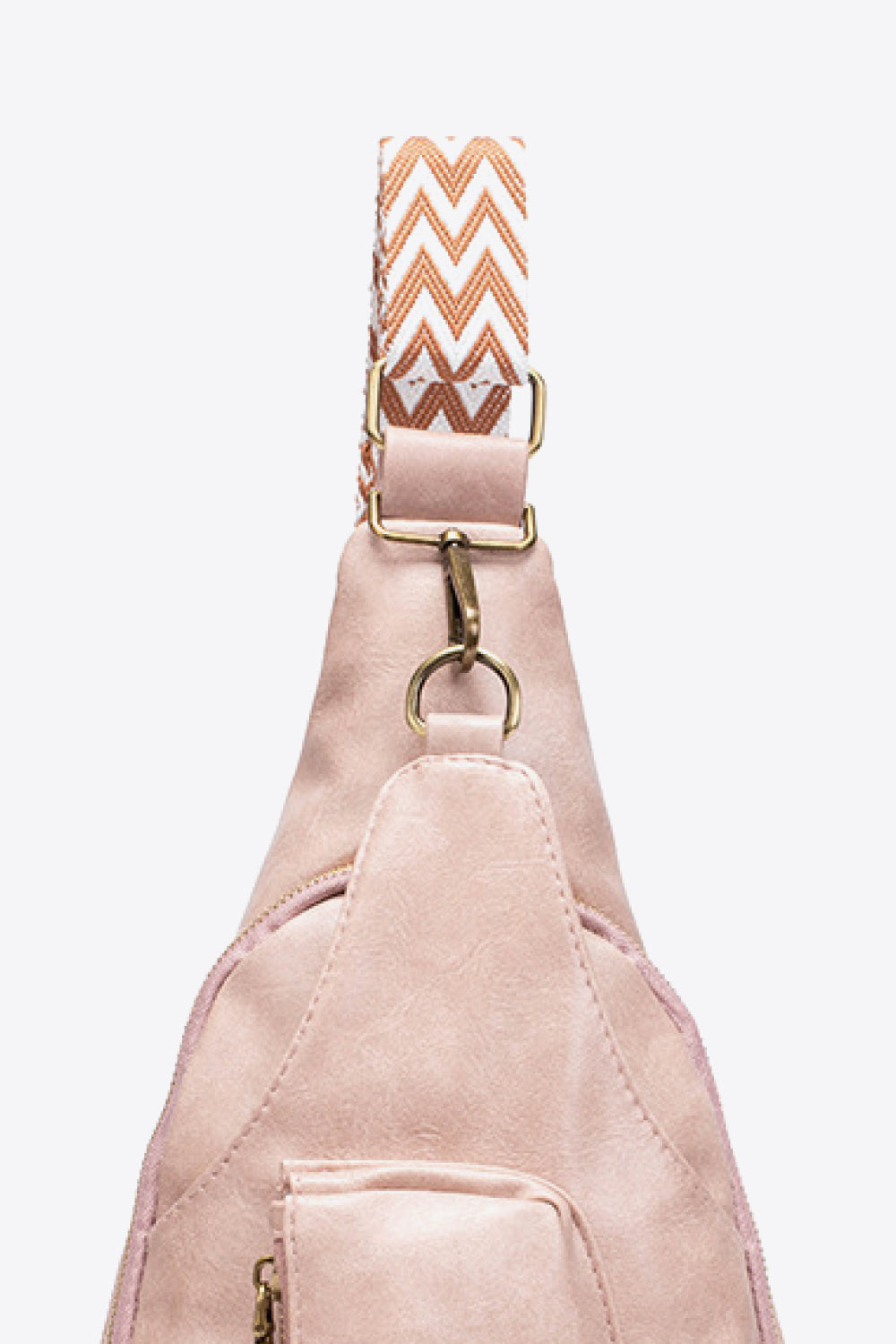 All The Feels PU Leather Sling Bag - Carly Joann's Closet