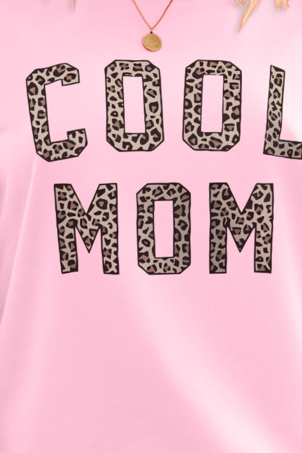 COOL MOM Graphic Drop Shoulder Sweatshirt - Carly Joann's Closet