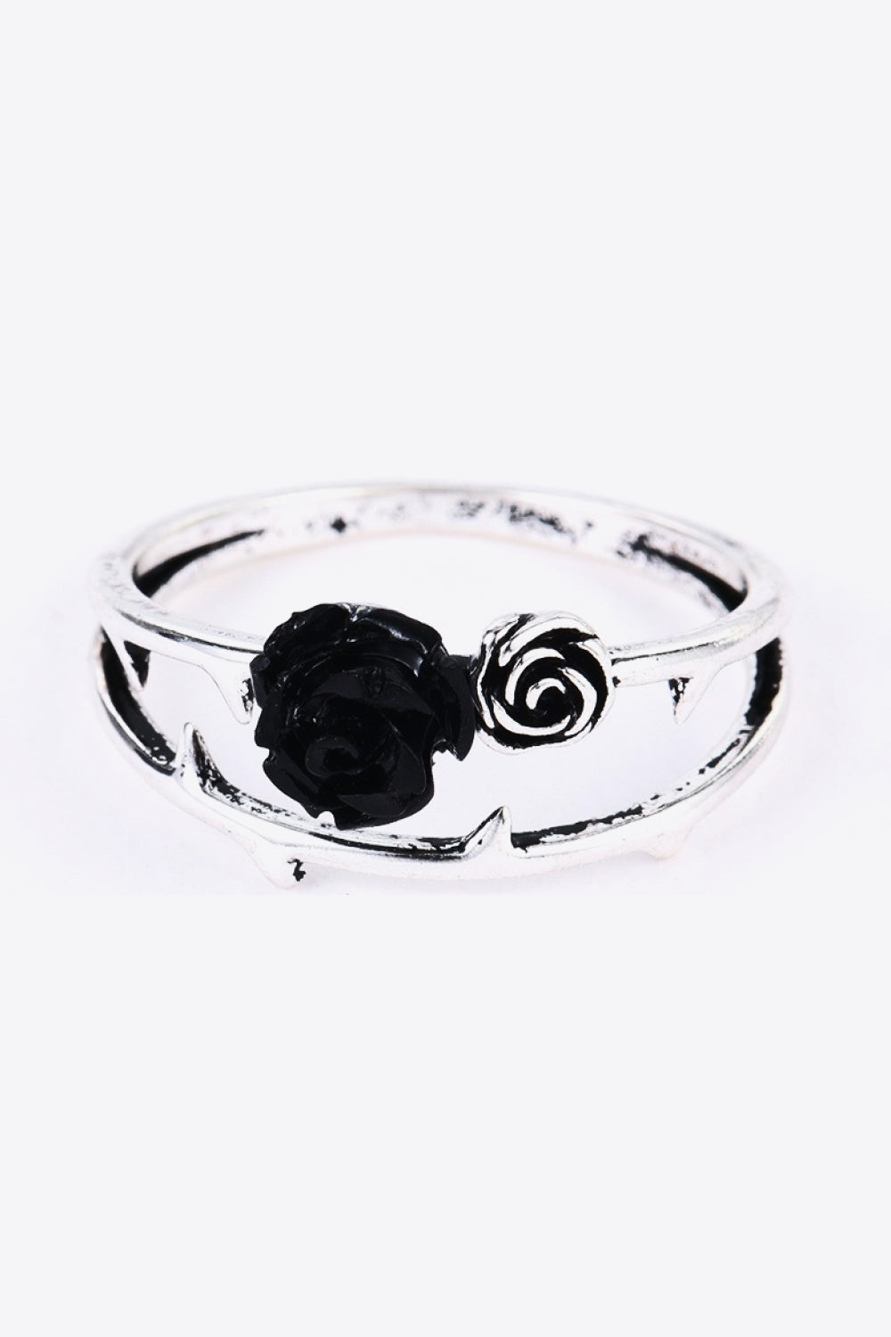 Rose Zinc Alloy Ring - Carly Joann's Closet