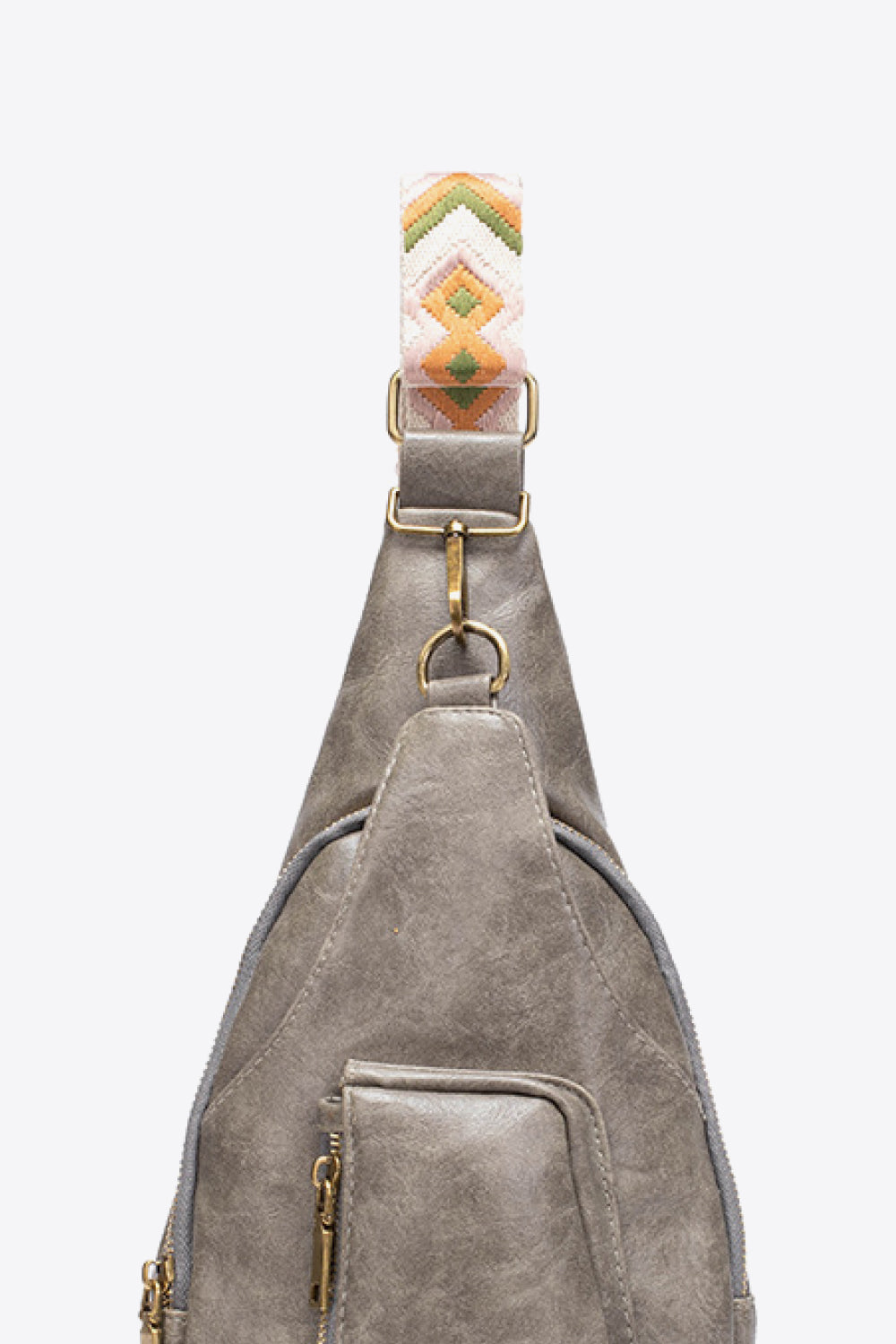 All The Feels PU Leather Sling Bag - Carly Joann's Closet